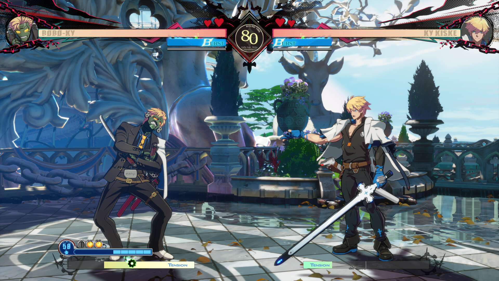 GGST Additional Character 19 Robo Ky gameplay screenshot 2