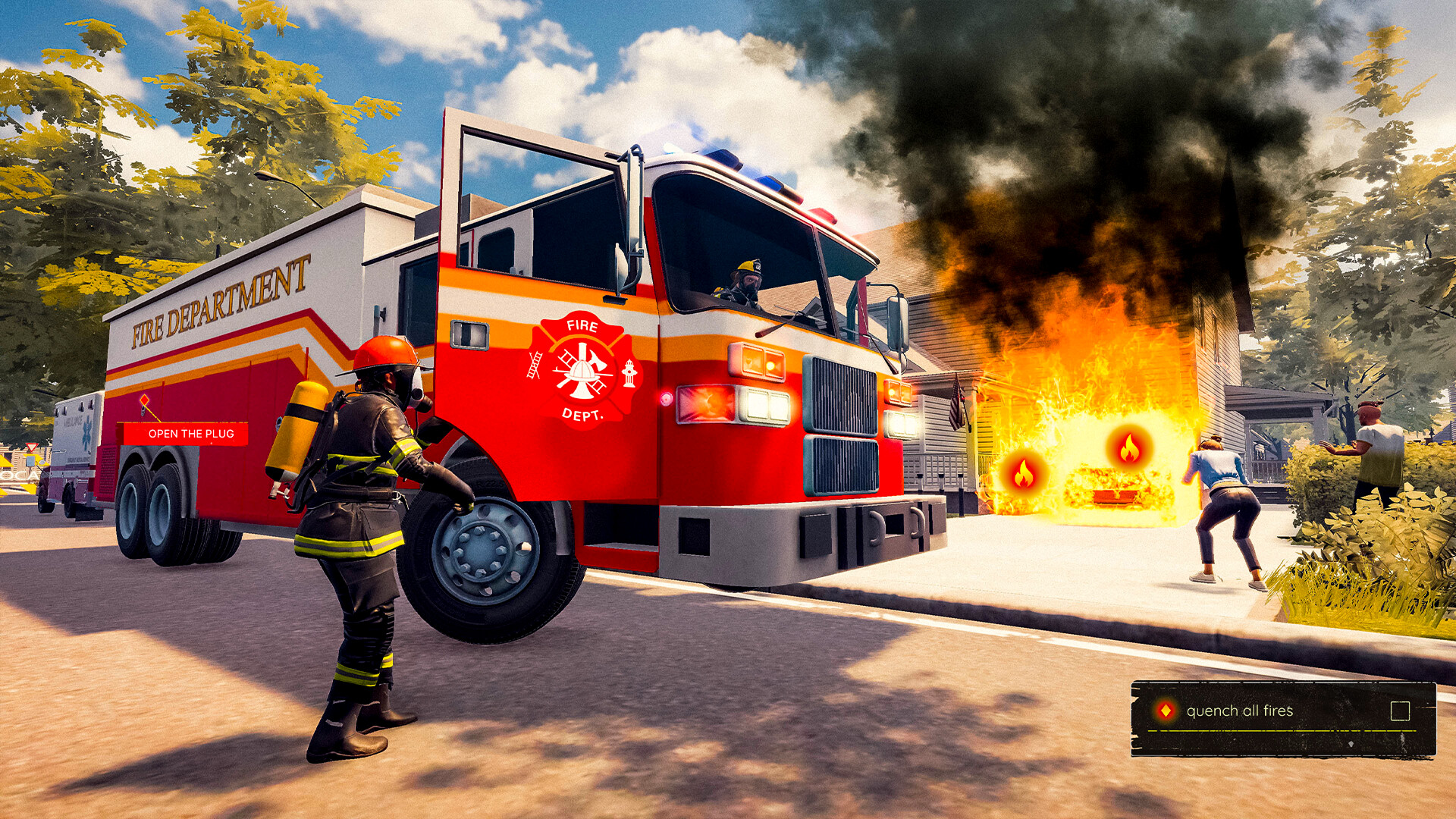 Firefighting Rescue Simulator screenshot 7