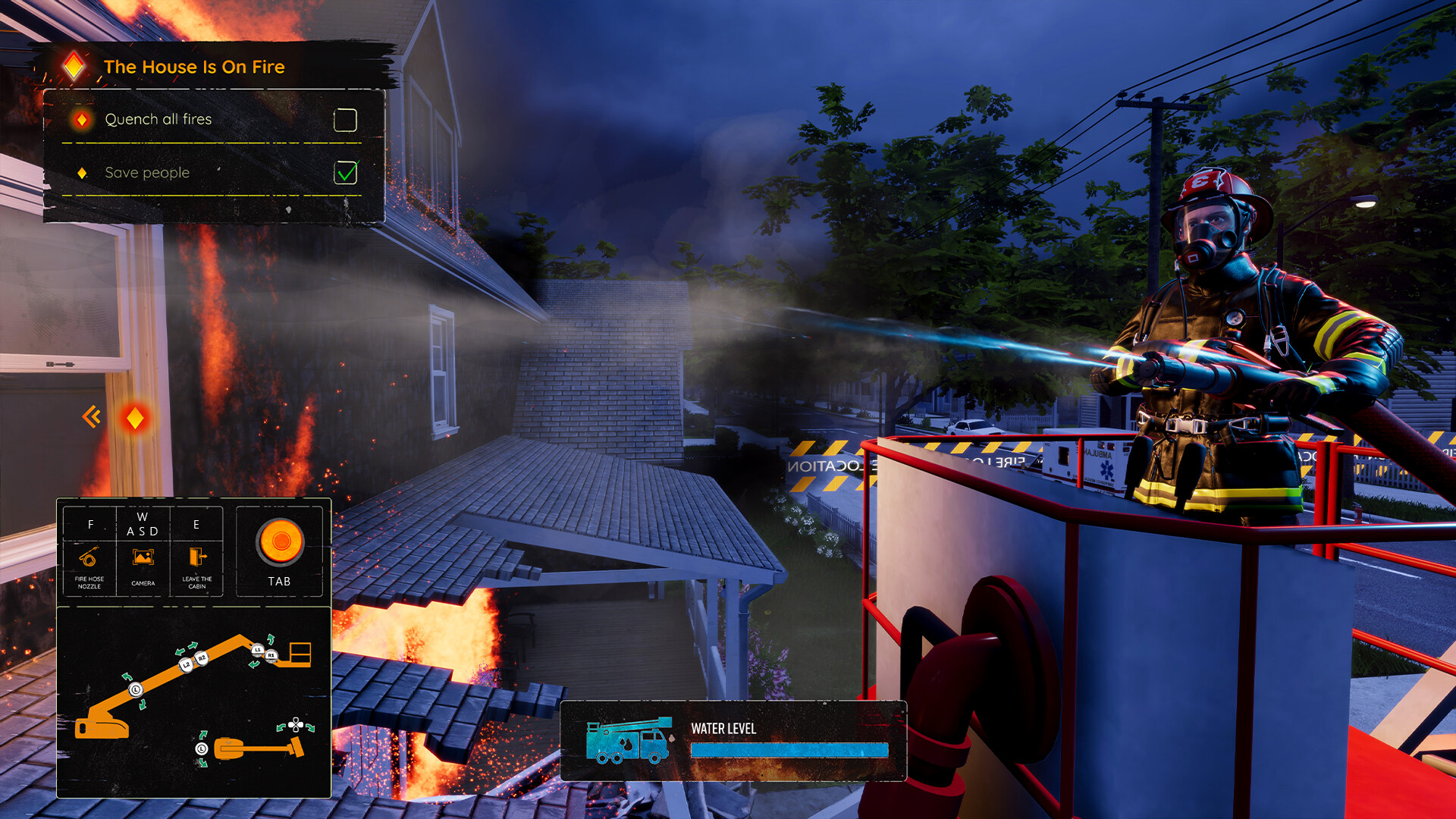 Firefighting Rescue Simulator screenshot 2