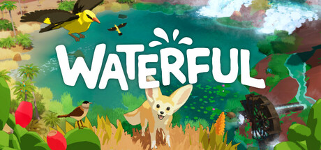 WATERFUL: a tiny oasis builder — Steam header
