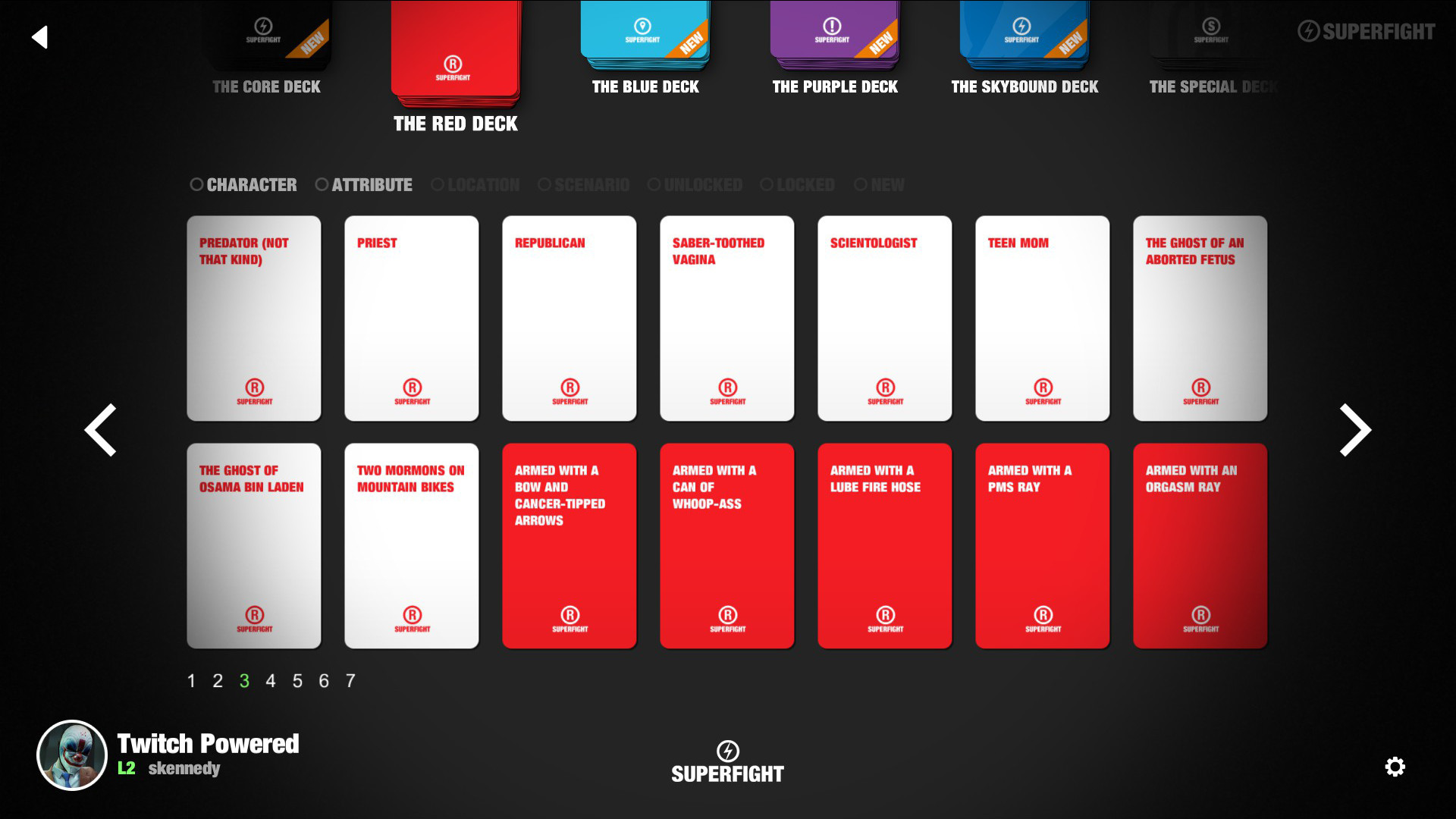 SUPERFIGHT - The Red Deck screenshot 3