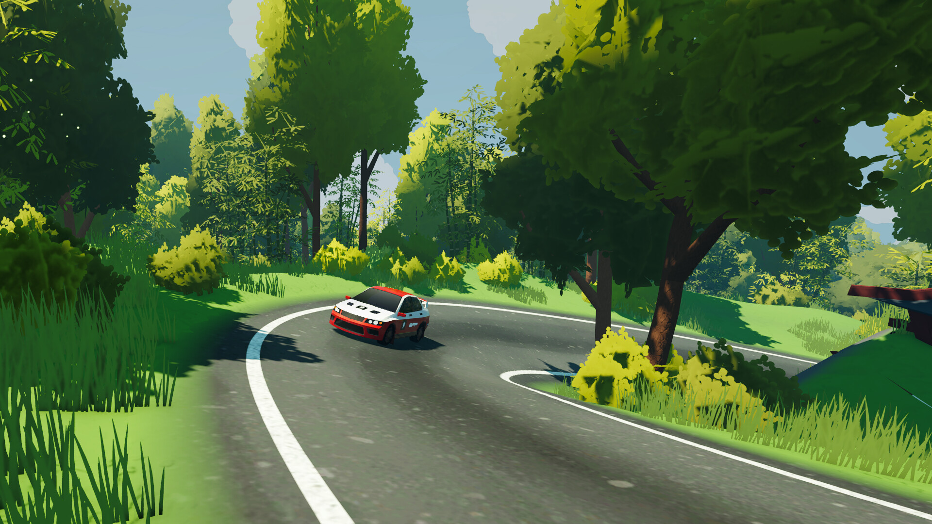 Blind Crest Rally screenshot 1