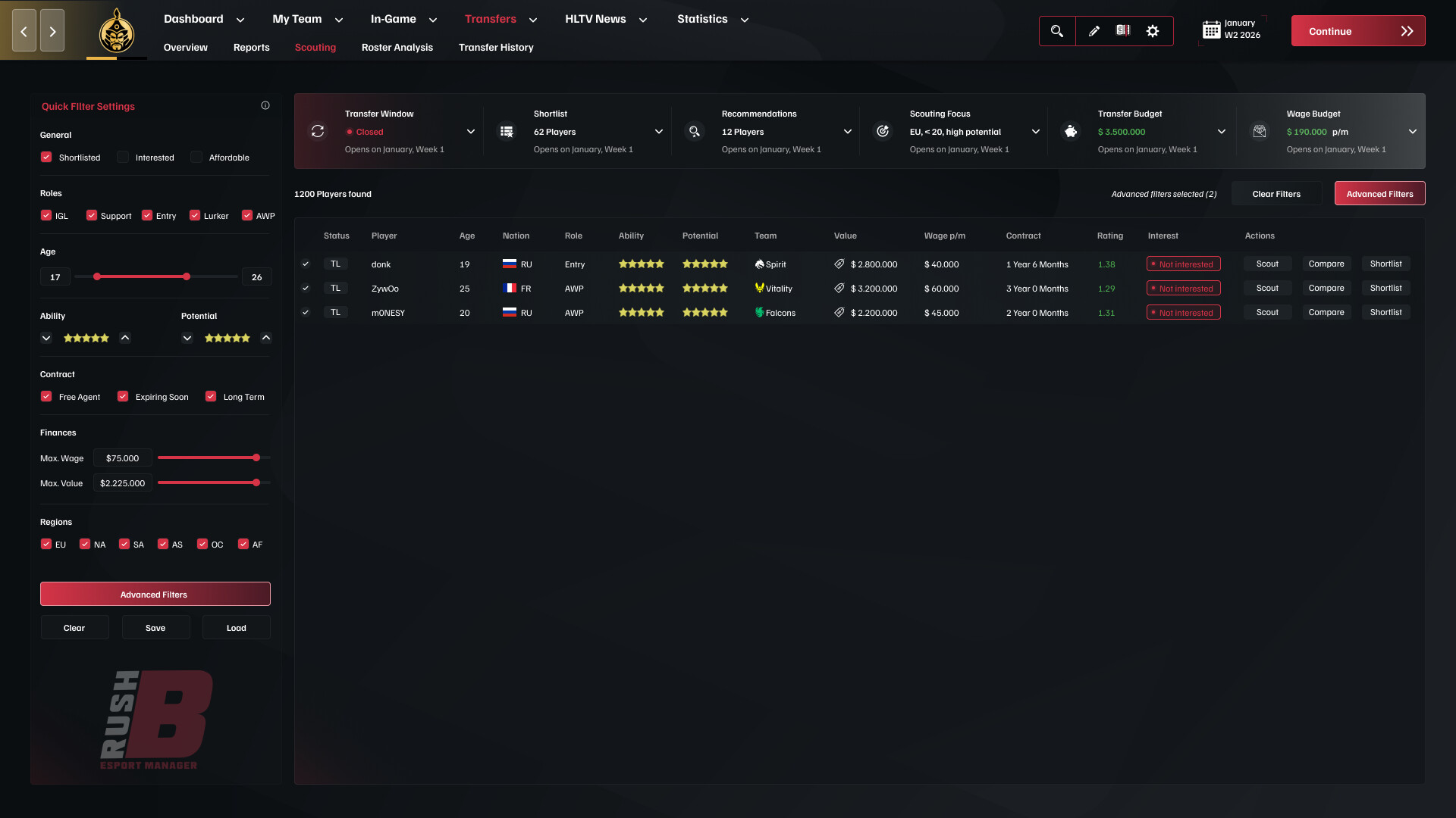 Rush B: Esports Manager screenshot 11