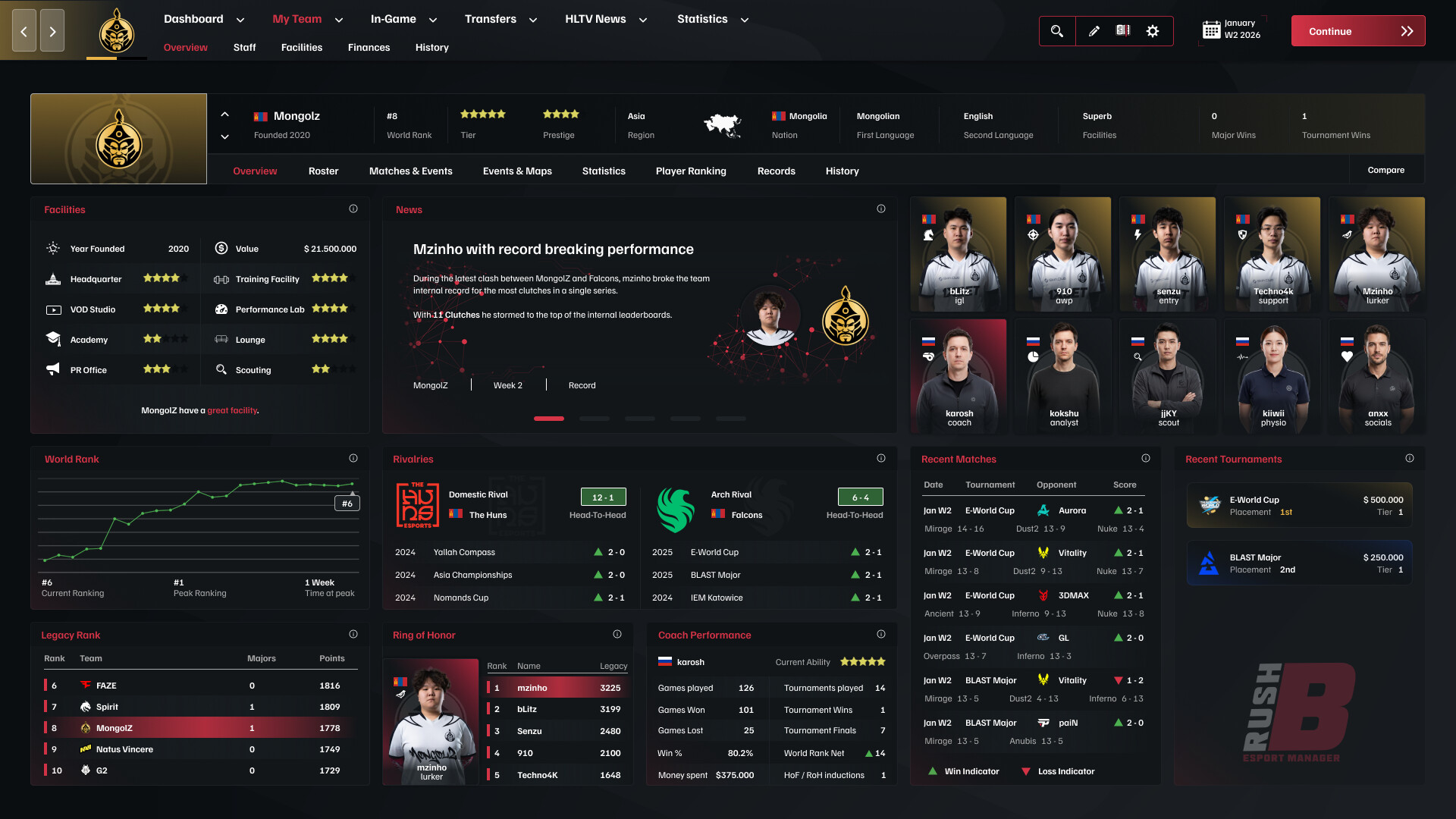 Rush B: Esports Manager screenshot 7