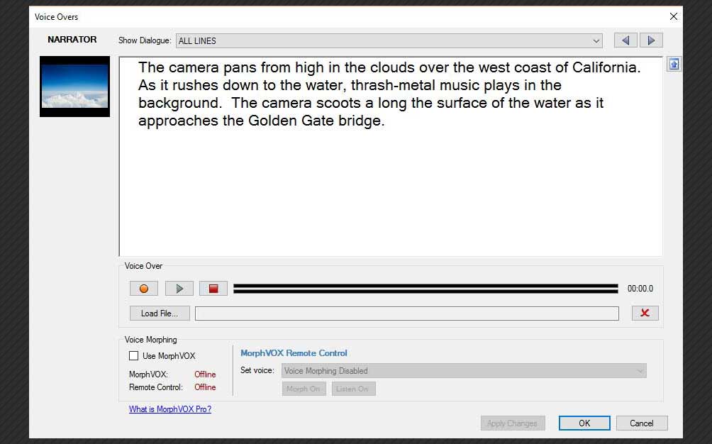 ScriptVOX Studio screenshot 2