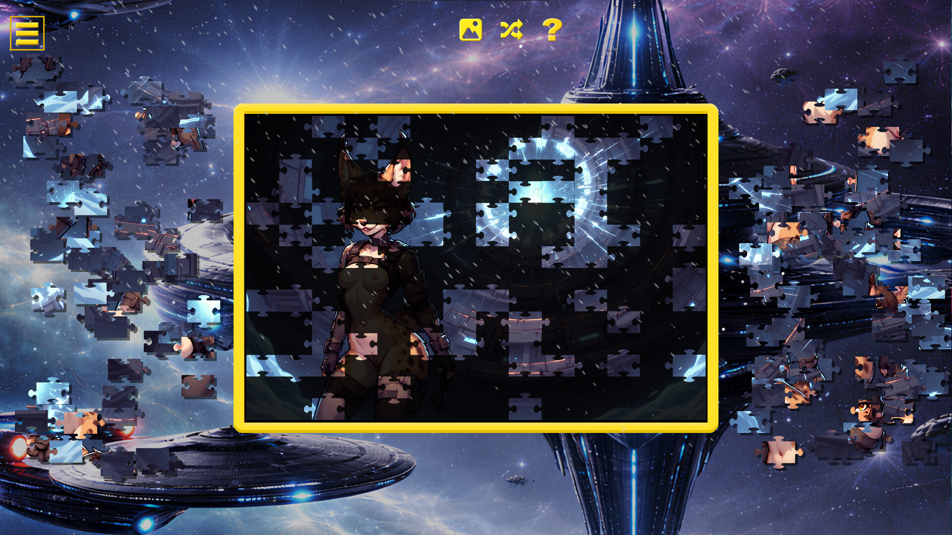 Furry Star Command – Hentai Jigsaw screenshot 5