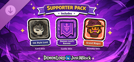 Demon Lord: Just a Block - Supporter Pack