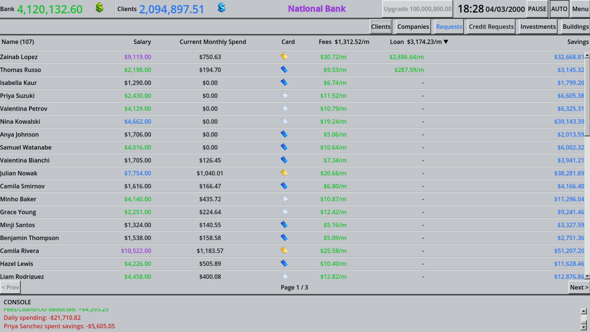 Bank 2000 screenshot 5