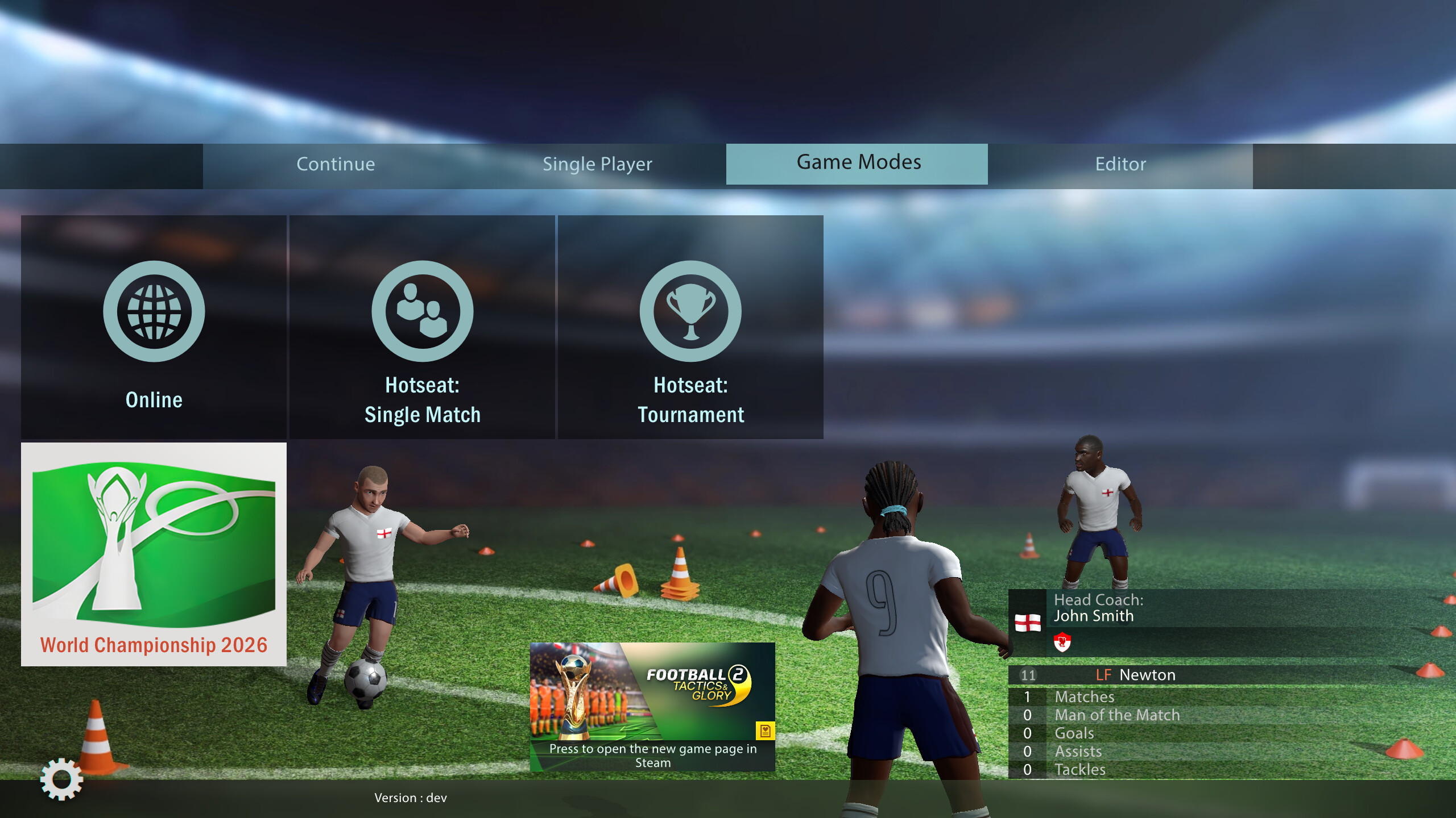 Football, Tactics & Glory: World Championship screenshot 5