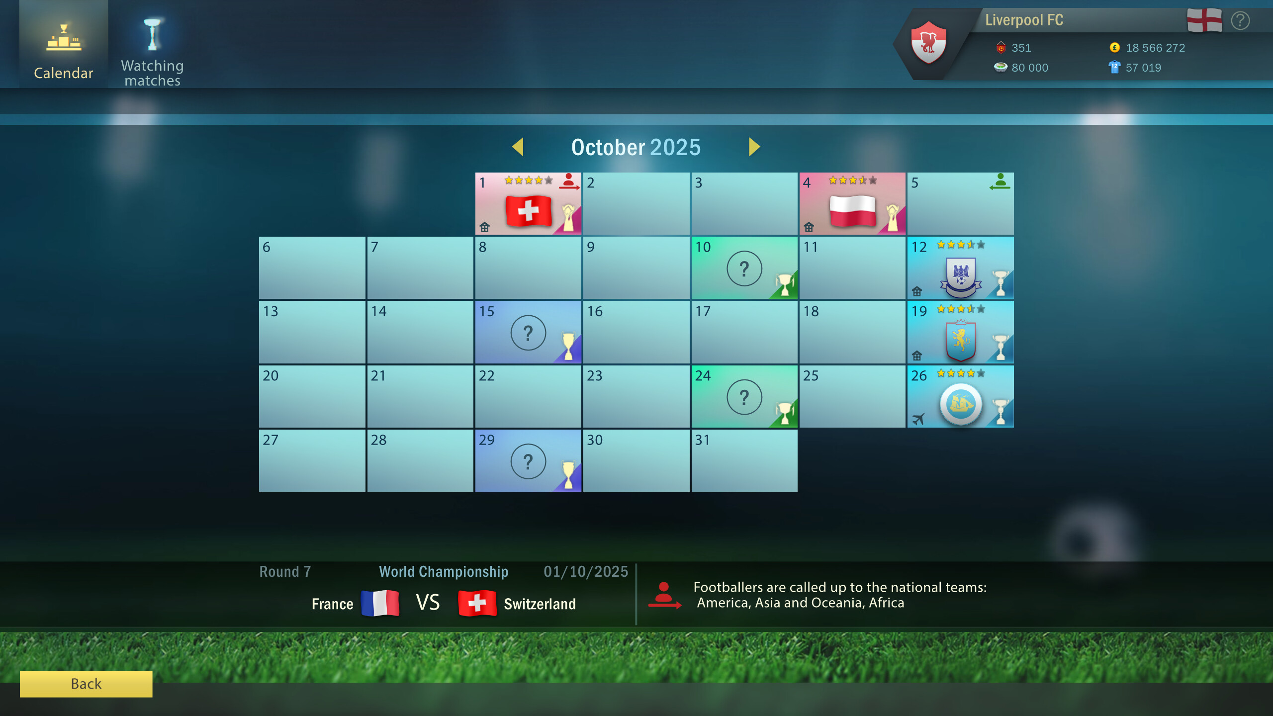 Football, Tactics & Glory: World Championship screenshot 10