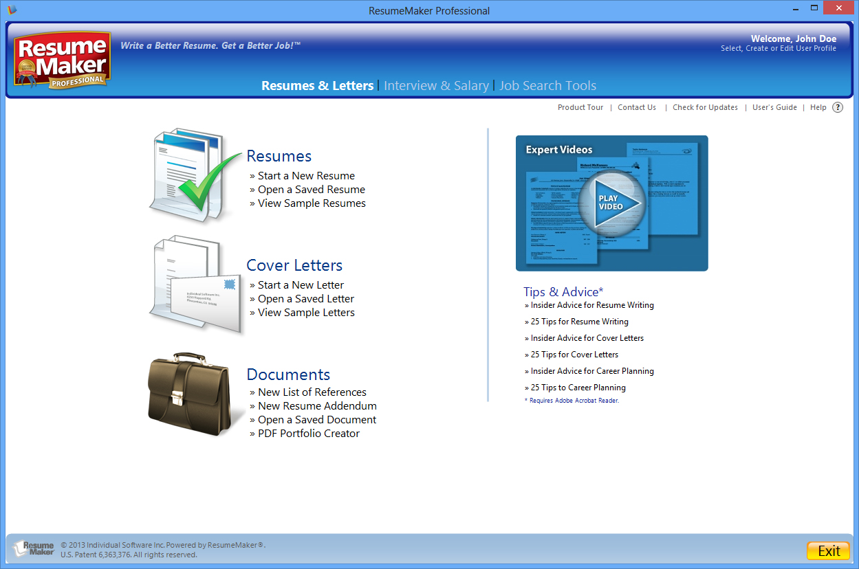 Resume Maker Professional screenshot 1