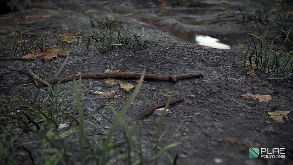 Forest Ground Tiling Texture Tutorial screenshot 1