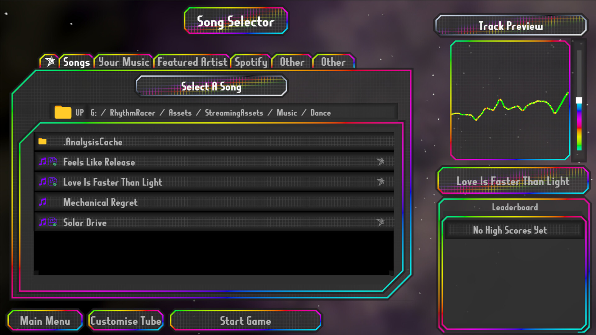 Rhythm Racer screenshot 2