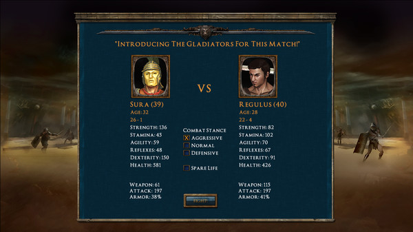 Age of Gladiators screenshot