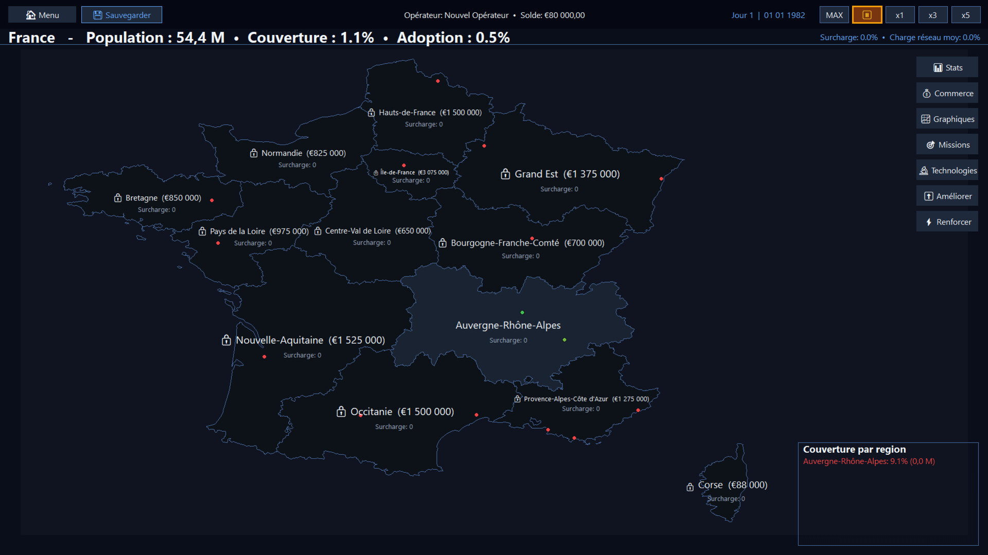 Network Empire screenshot 1