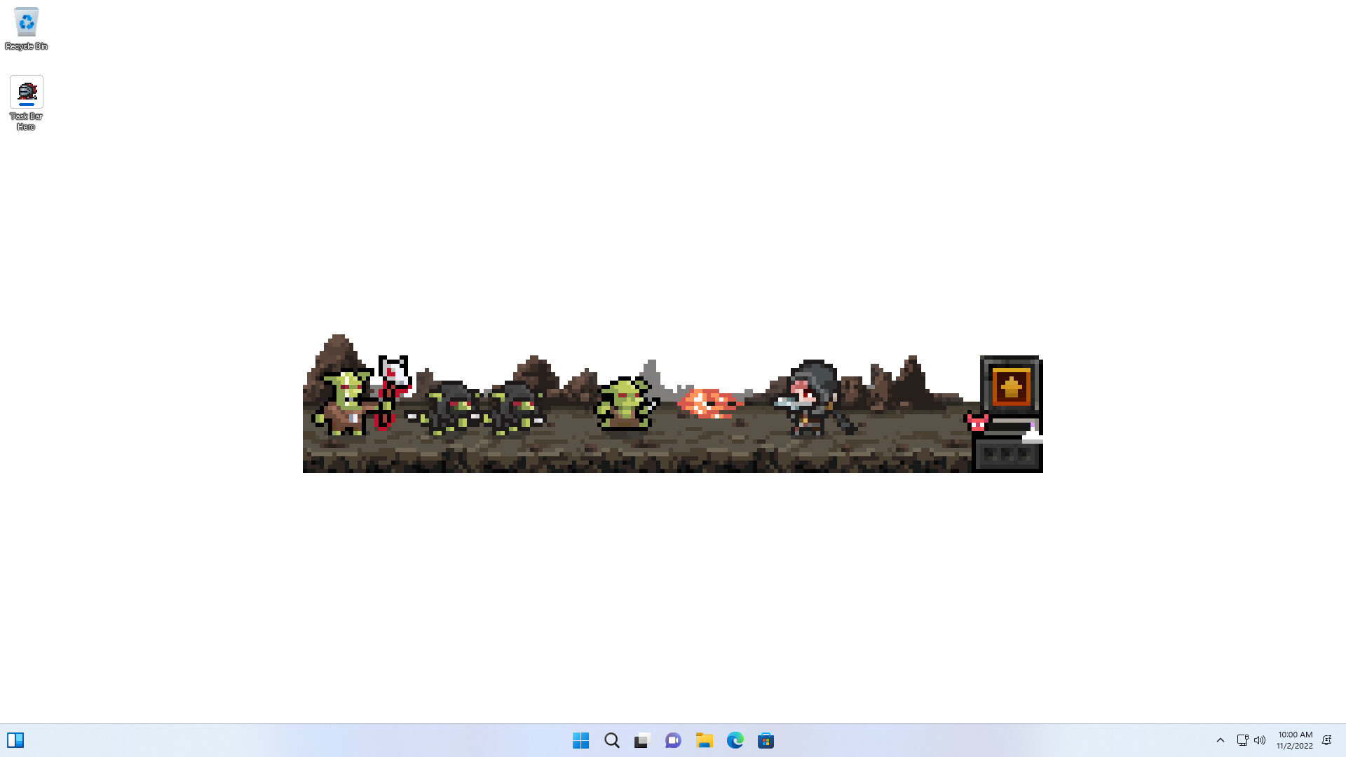 TBH : Task Bar Hero - Hunter (Class) screenshot 1