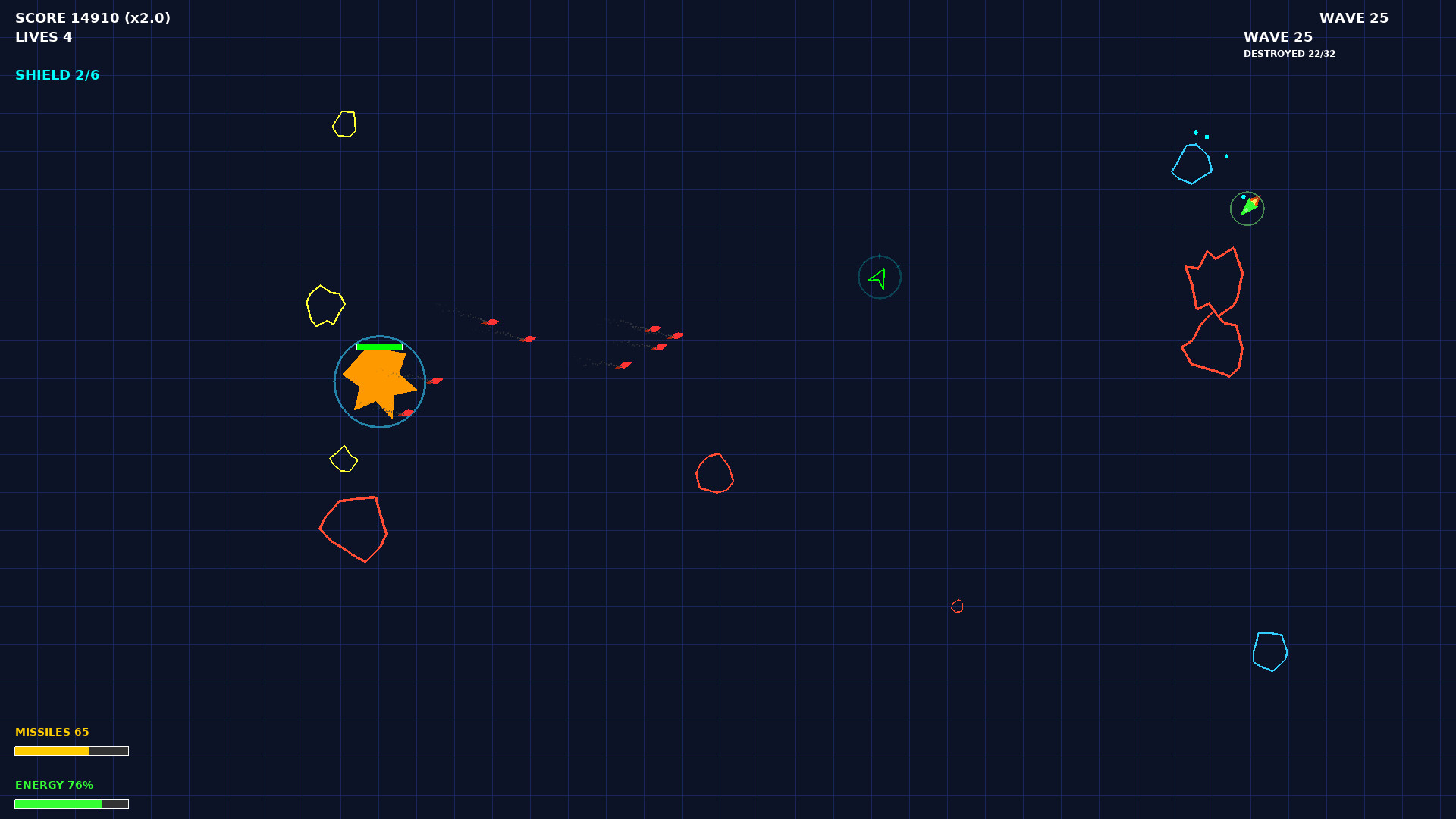 Comet Busters screenshot 4