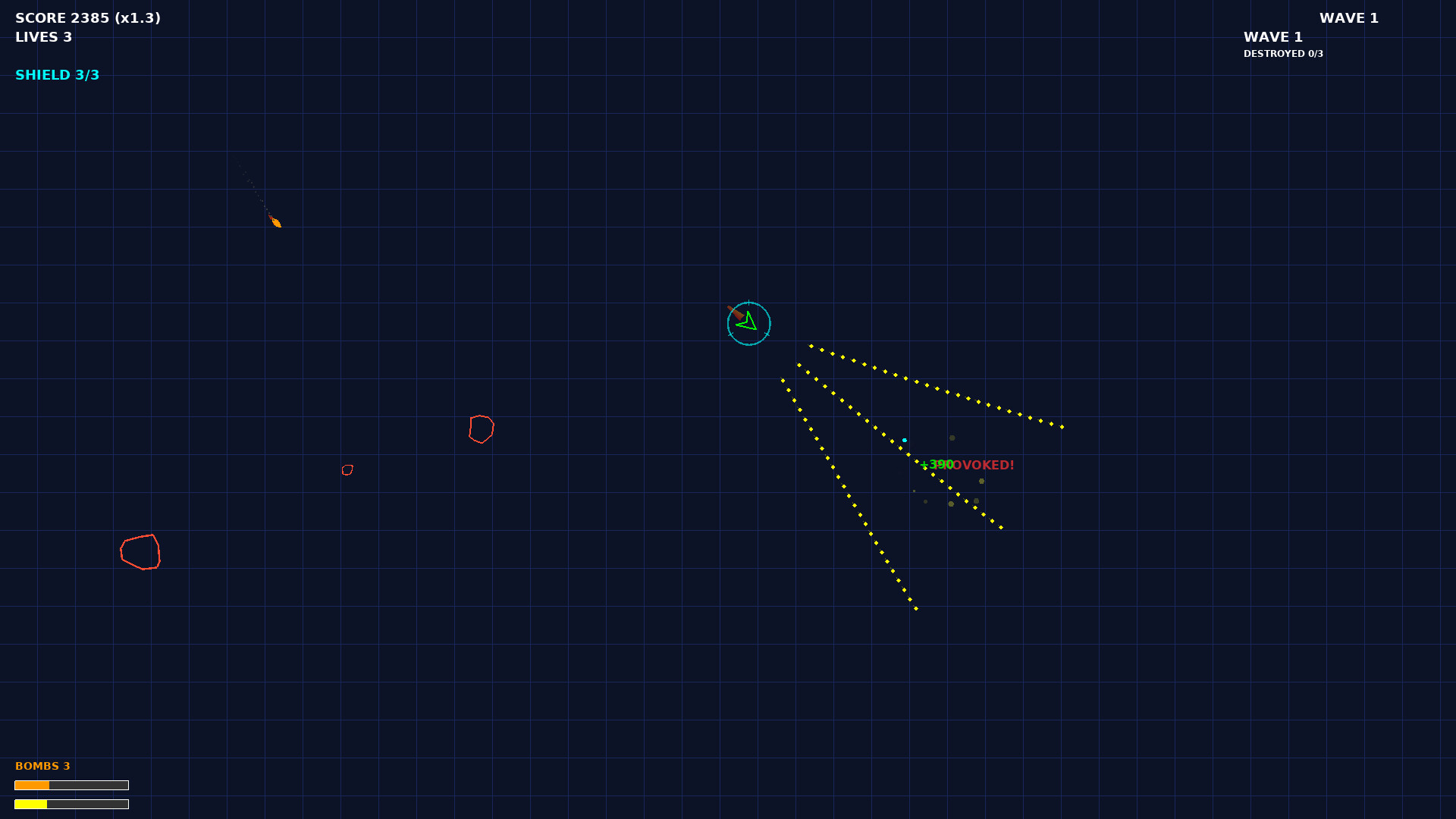 Comet Busters screenshot 1