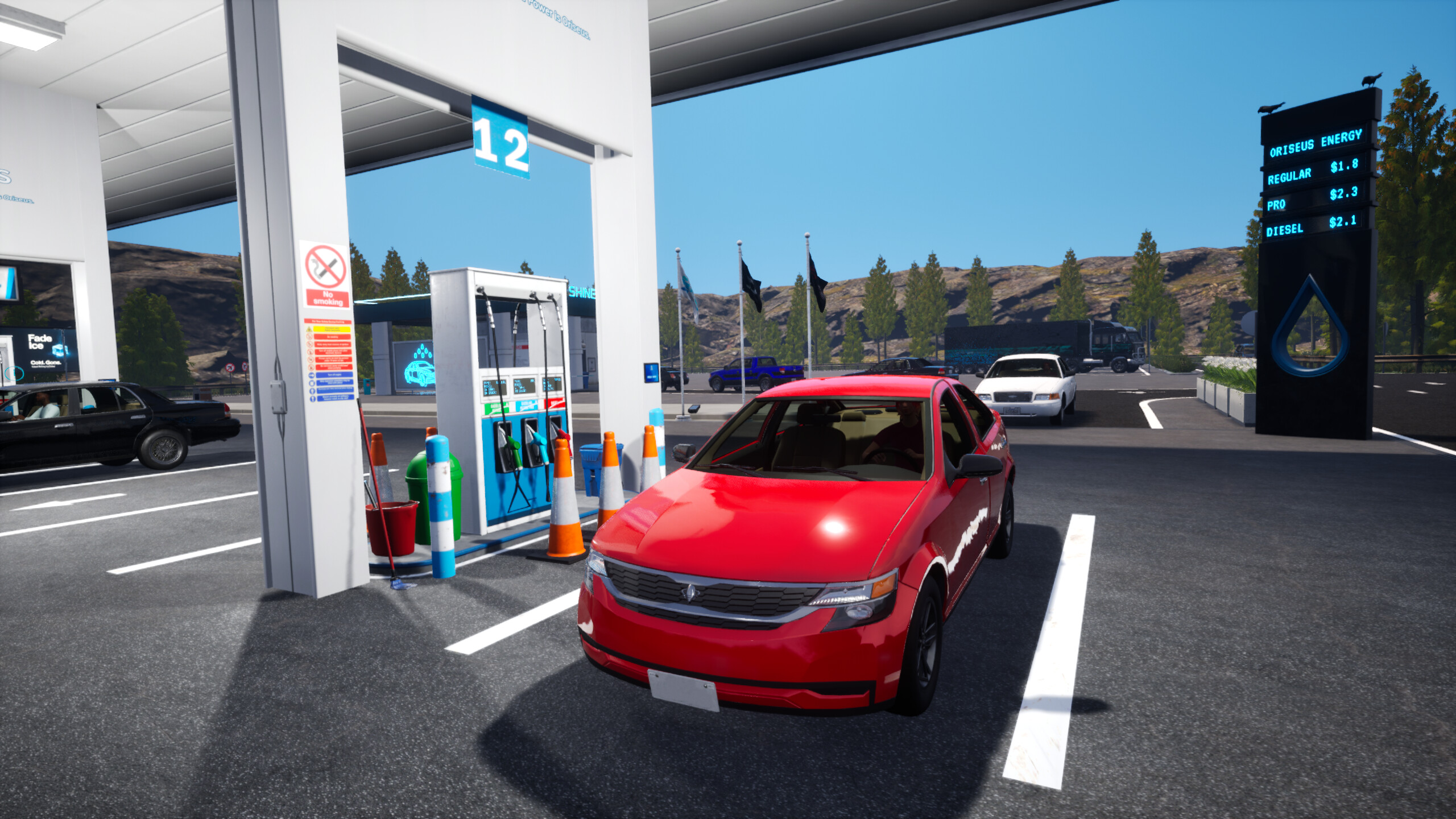 Rest Area Simulator: Prologue screenshot 1