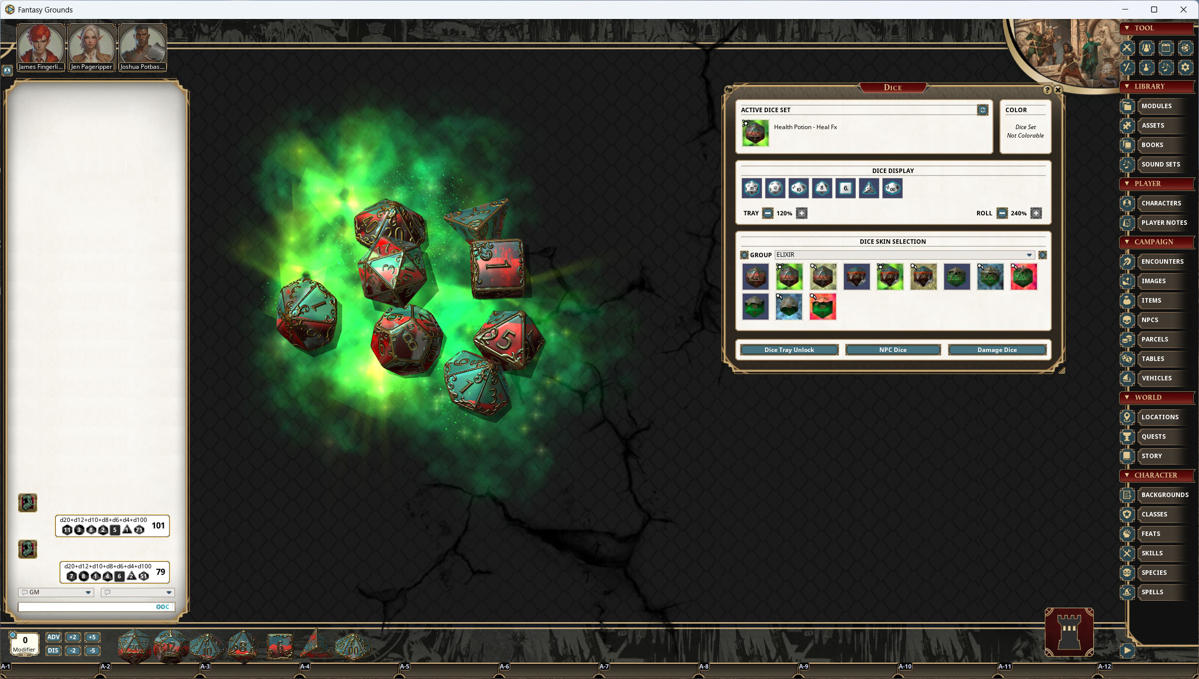 Fantasy Grounds - Elixir Dice Pack screenshot 6