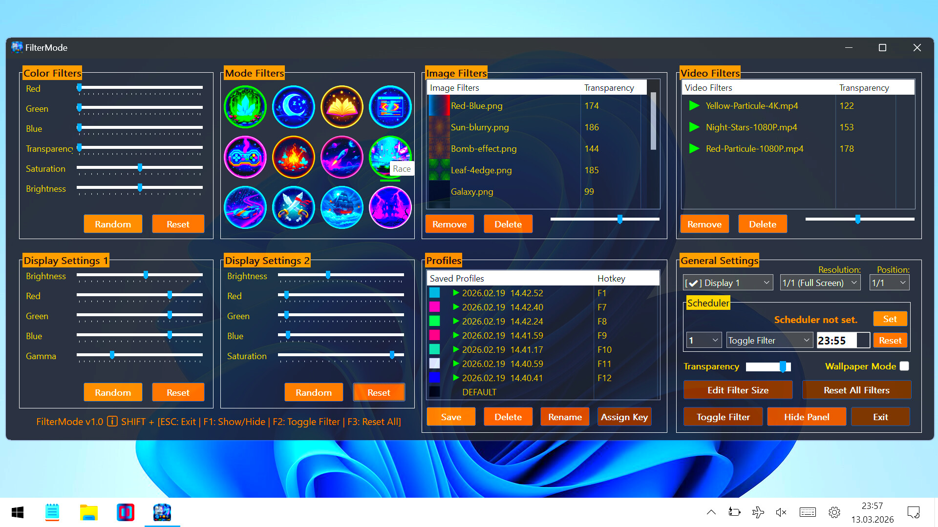 Filter Mode: Color Booster | Live Wallpaper | Eye Protection & Color Blindness screenshot 3
