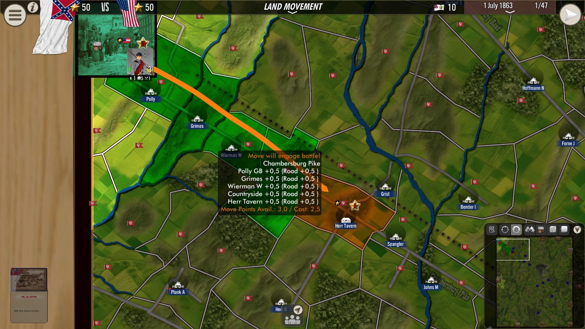 SGS Battle for: Gettysburg screenshot 6