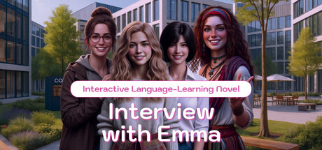 Interactive Language-Learning Novel: Interview with Emma — Steam header