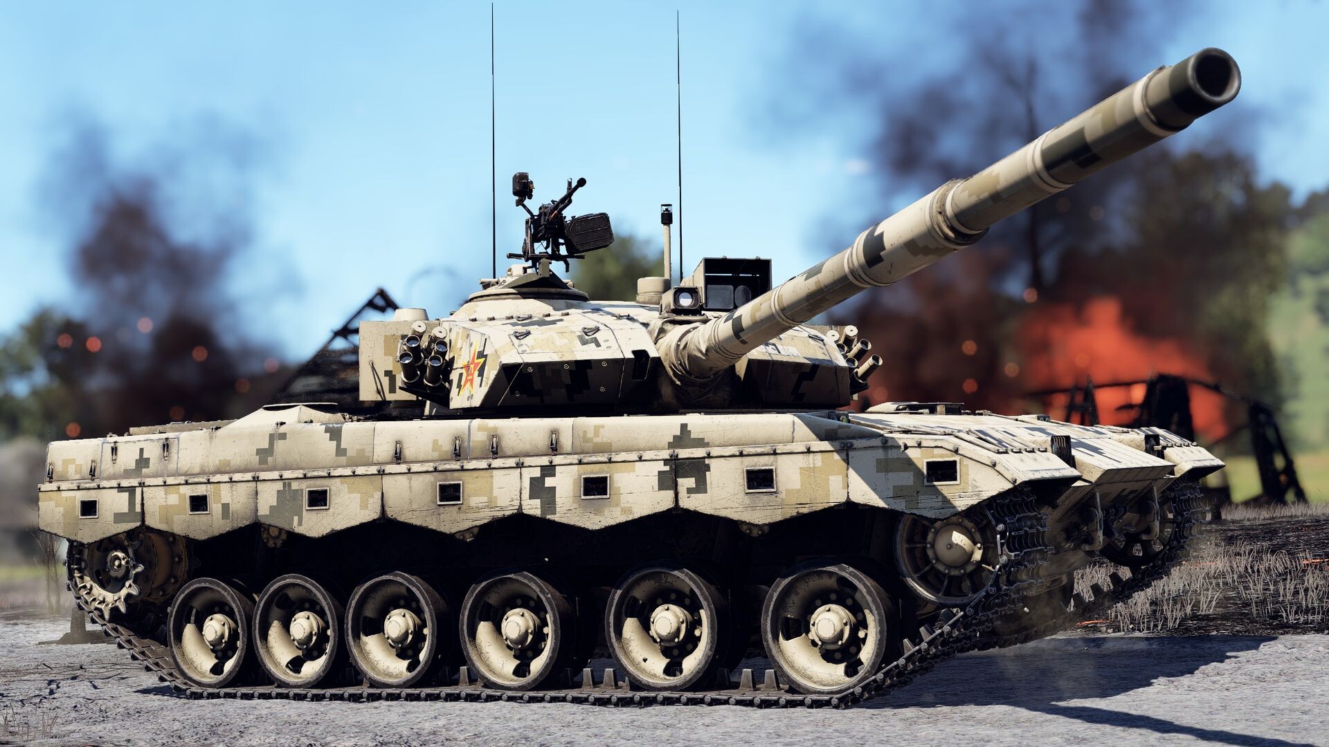 War Thunder - ZTZ96B Pack screenshot 2
