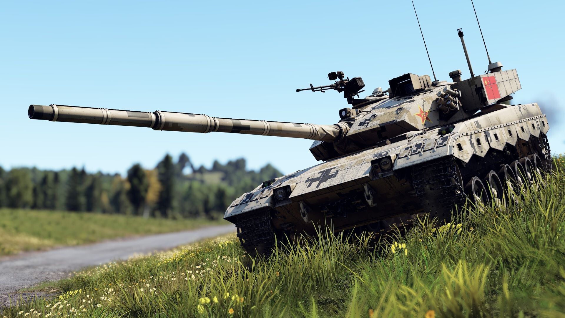 War Thunder - ZTZ96B Pack screenshot 4
