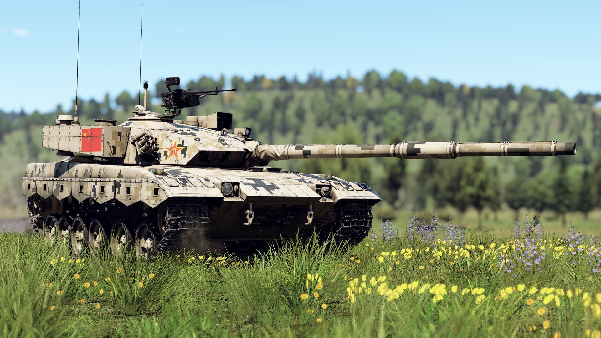 War Thunder - ZTZ96B Pack screenshot 1