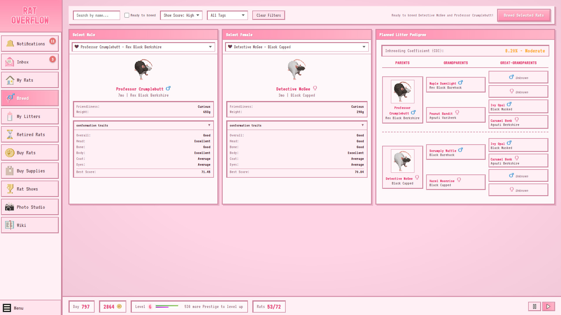 Rat Overflow screenshot 2