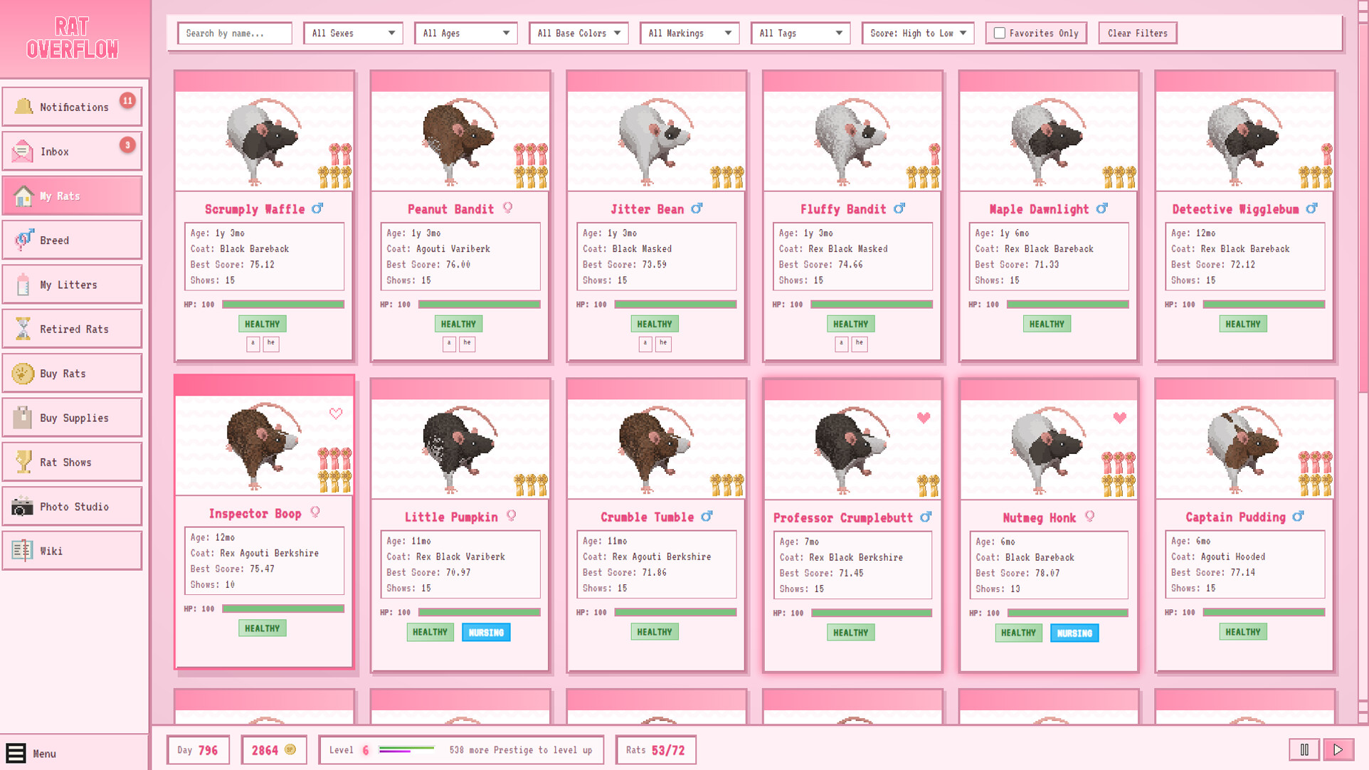 Rat Overflow screenshot 3
