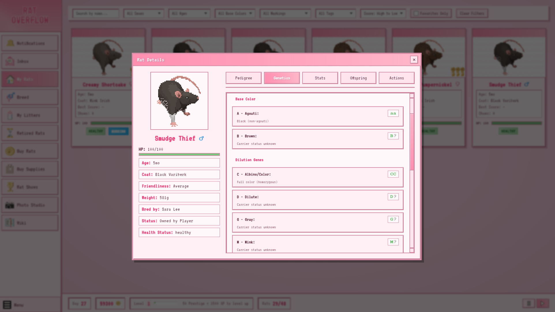 Rat Overflow screenshot 1