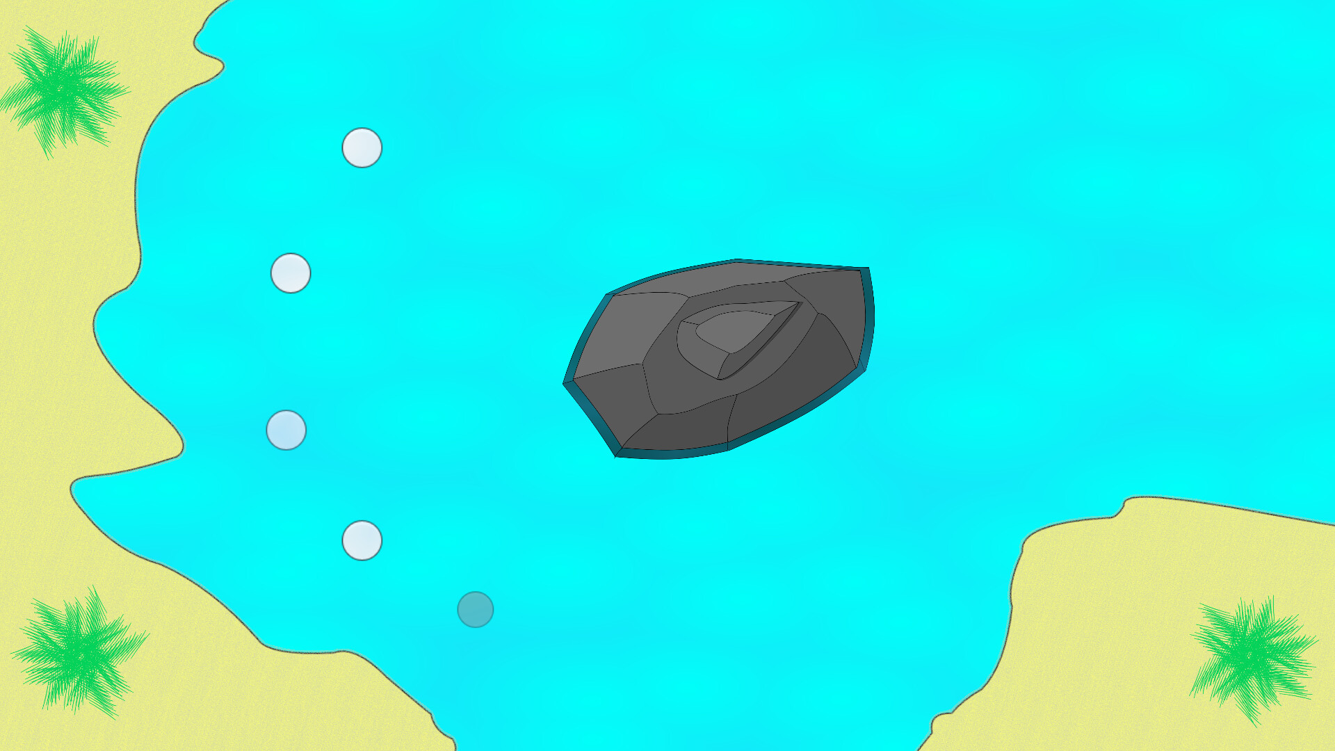 Deep blue descent screenshot 2