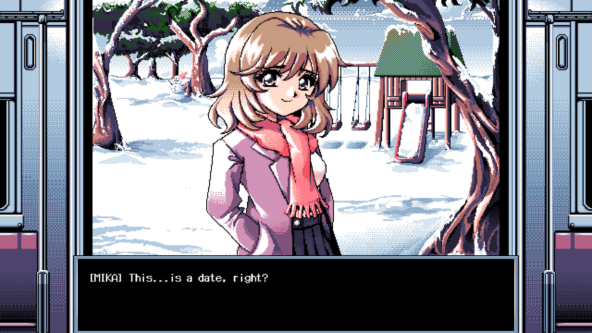 if you stay on Steam - Artwork Menampilkan Karakter Utama