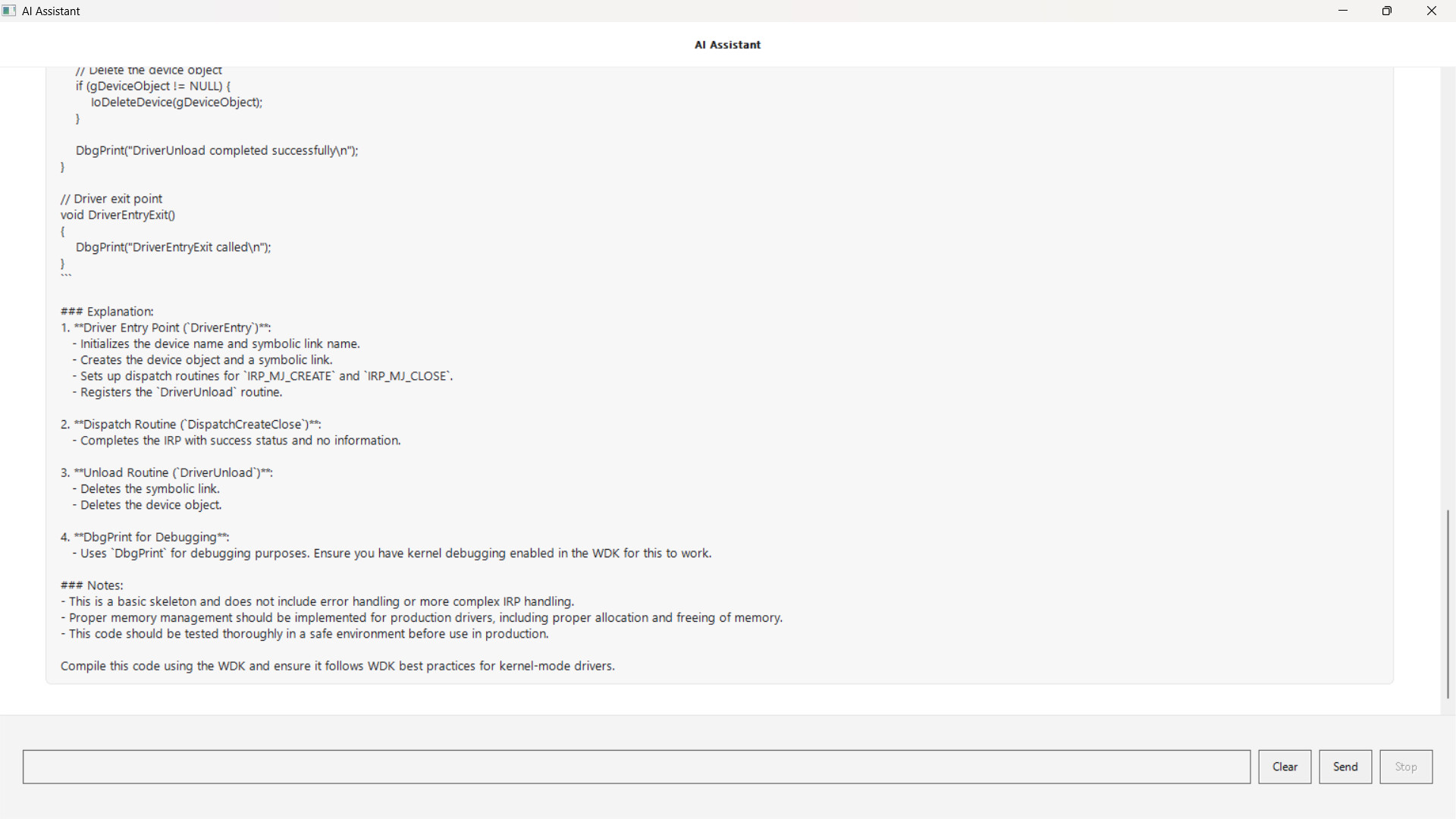 AI code helper screenshot 13