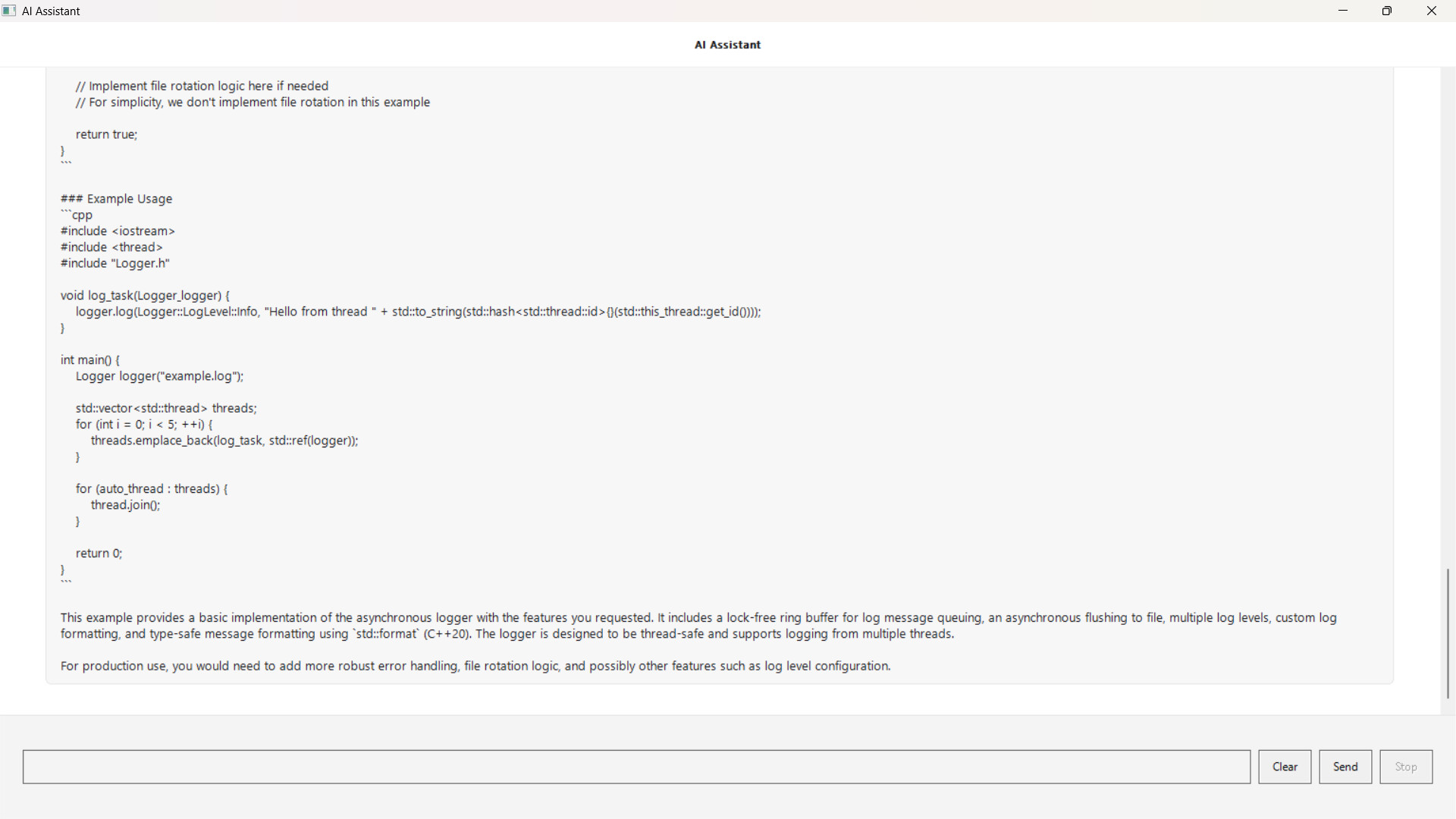 AI code helper screenshot 20
