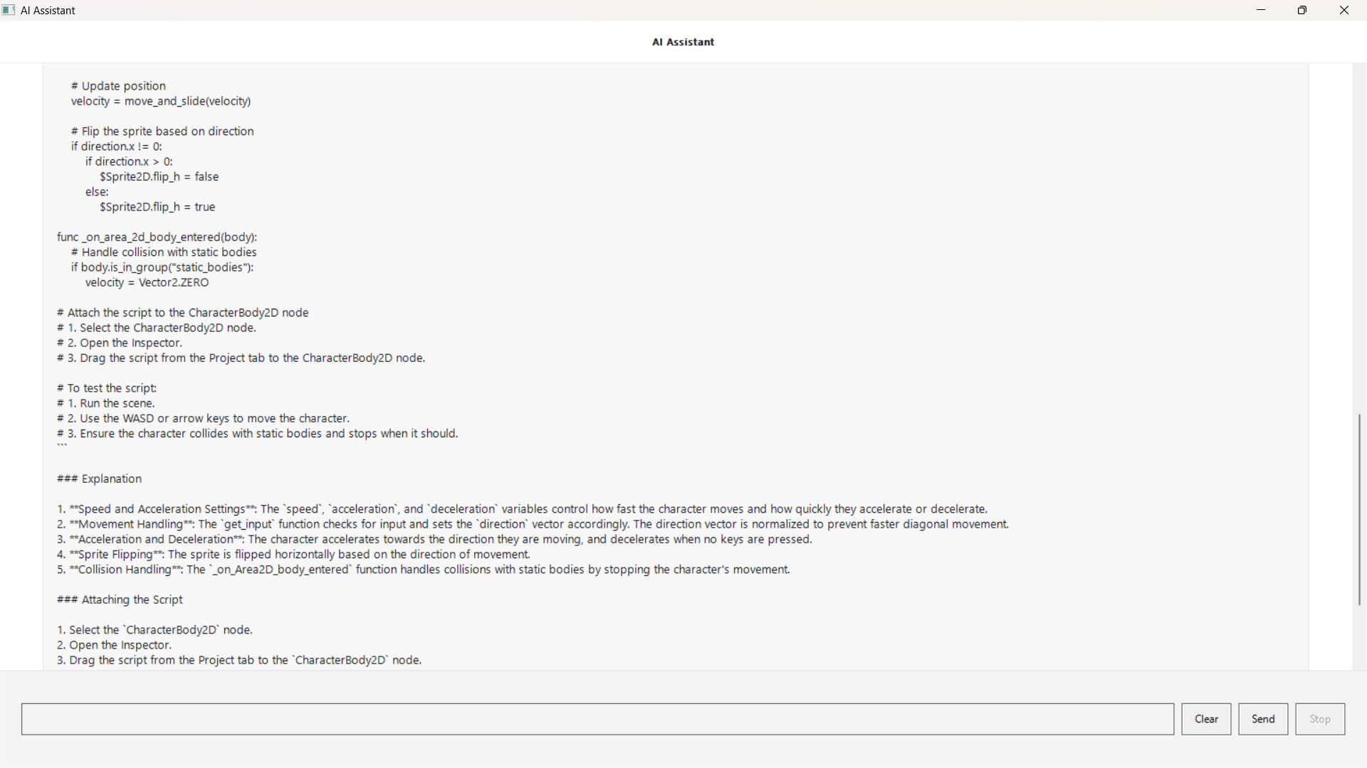AI code helper screenshot 8