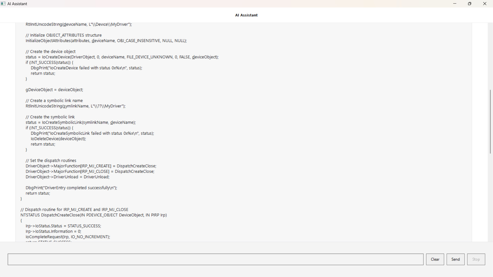 AI code helper screenshot 14