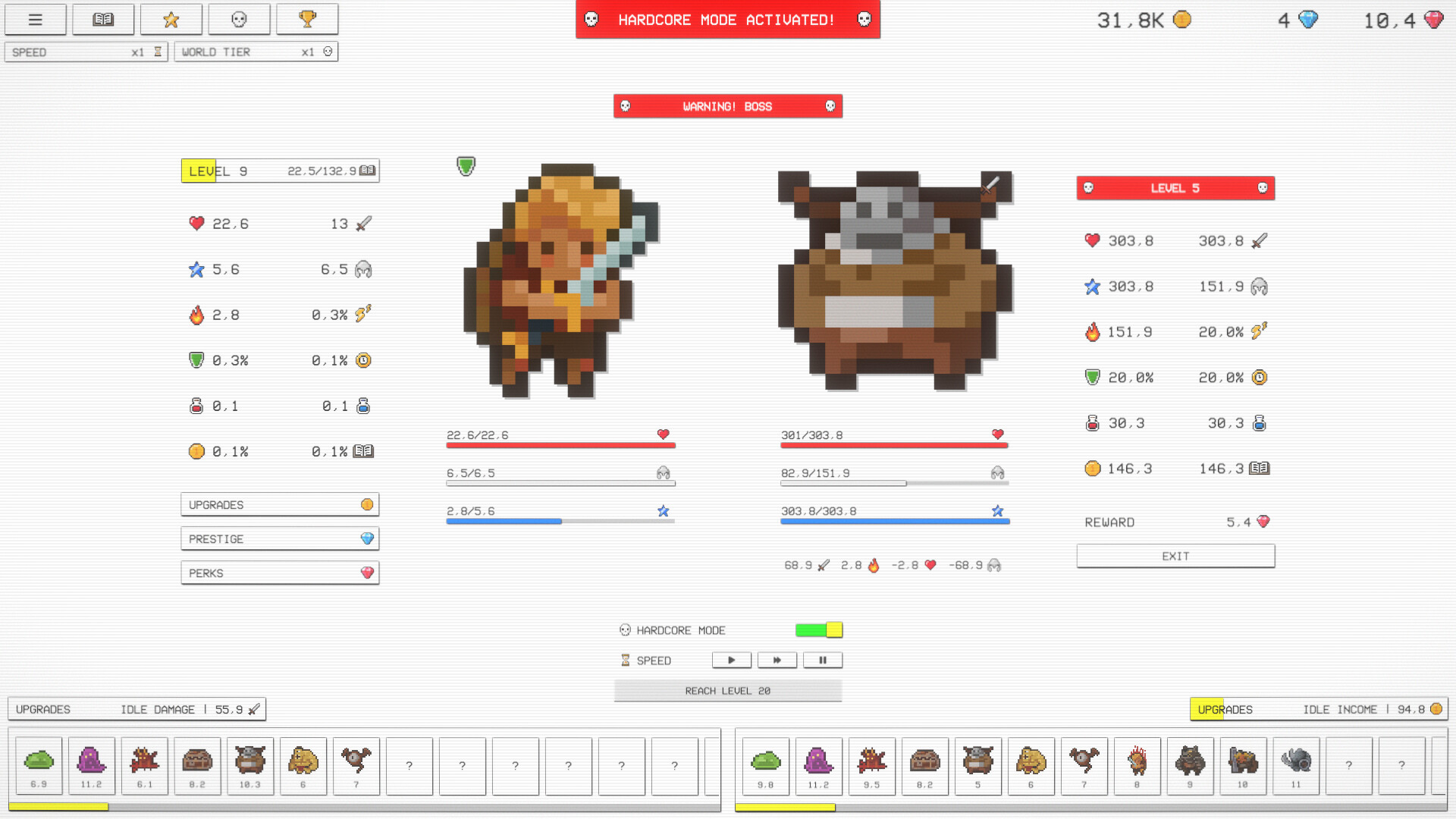 Idle RPG screenshot 9