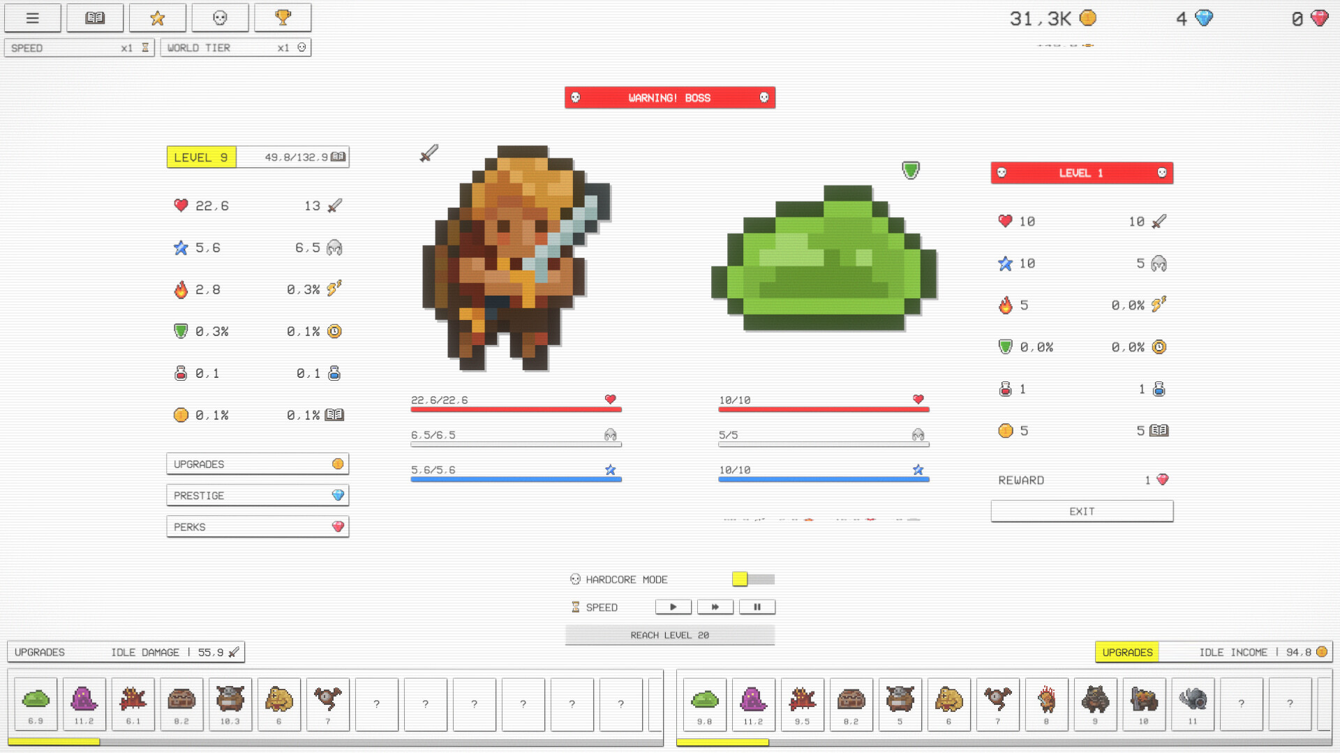 Idle RPG screenshot 4