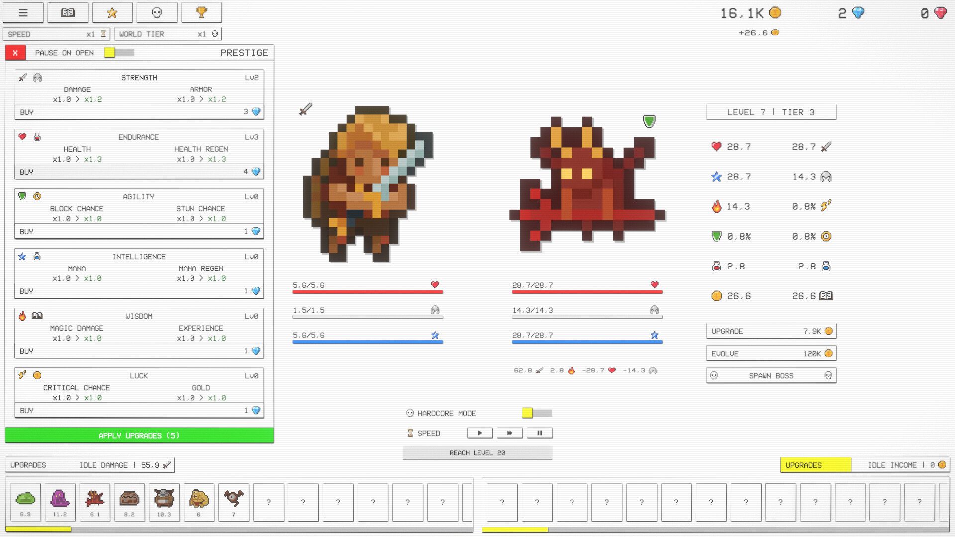 Idle RPG screenshot 3