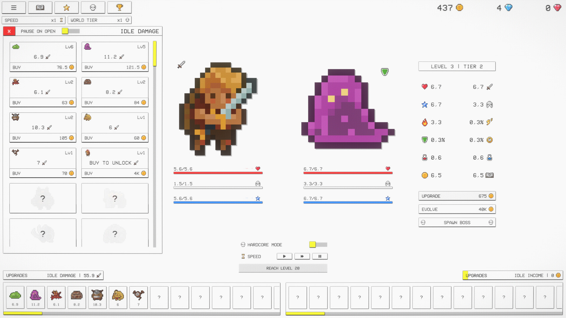 Idle RPG screenshot 5