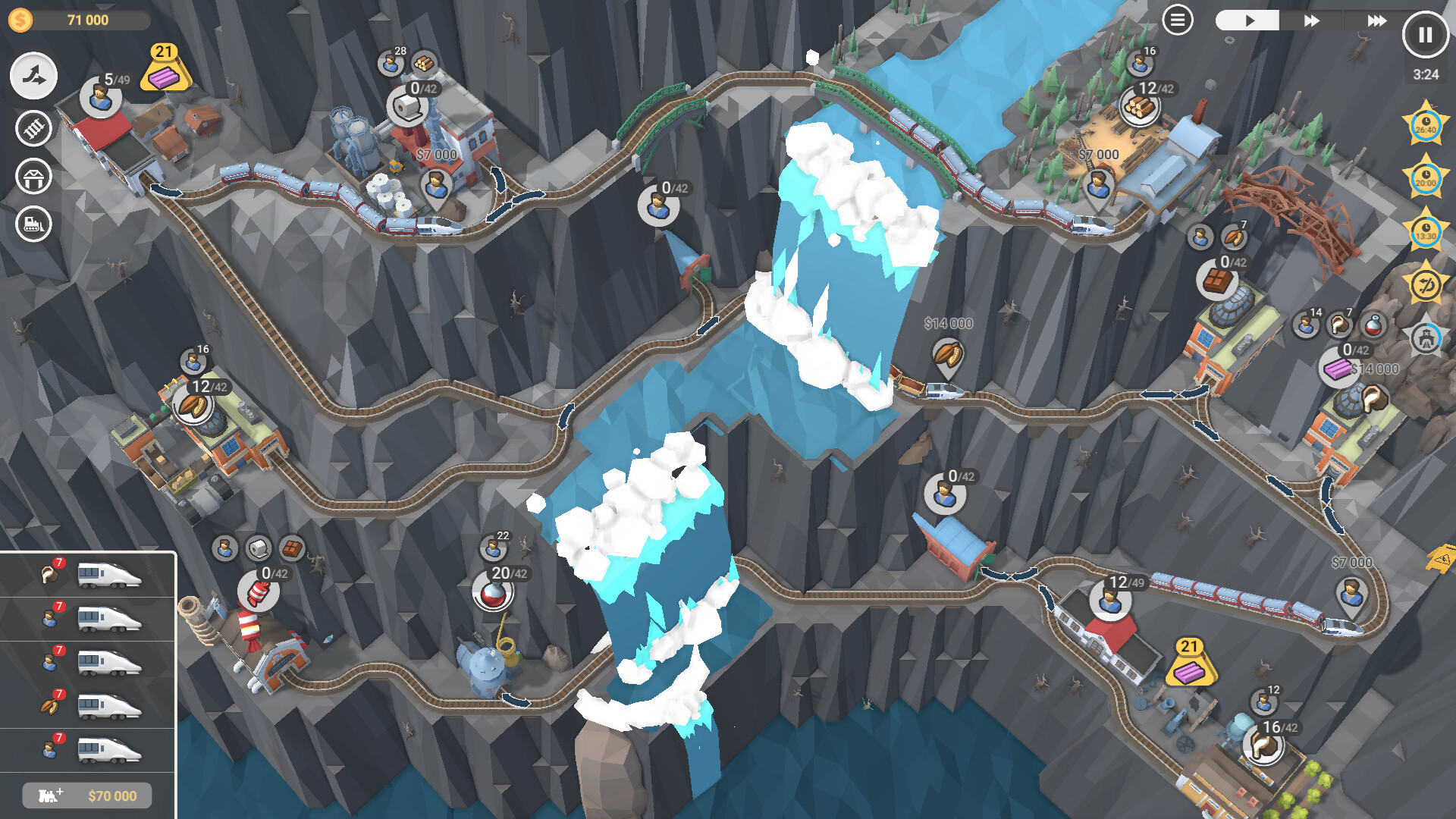 Train Valley 2: Workshop Gems - Amber screenshot 1