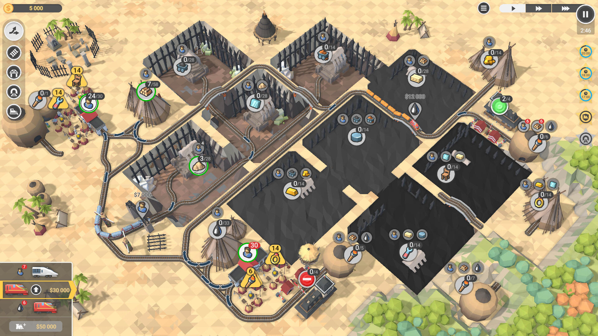 Train Valley 2: Workshop Gems - Amber screenshot 2