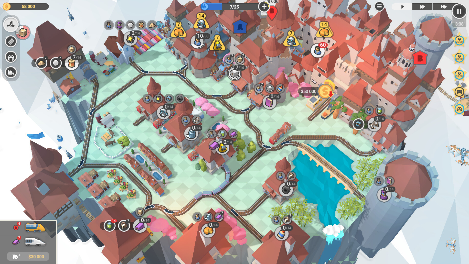 Train Valley 2: Workshop Gems - Amethyst screenshot 6