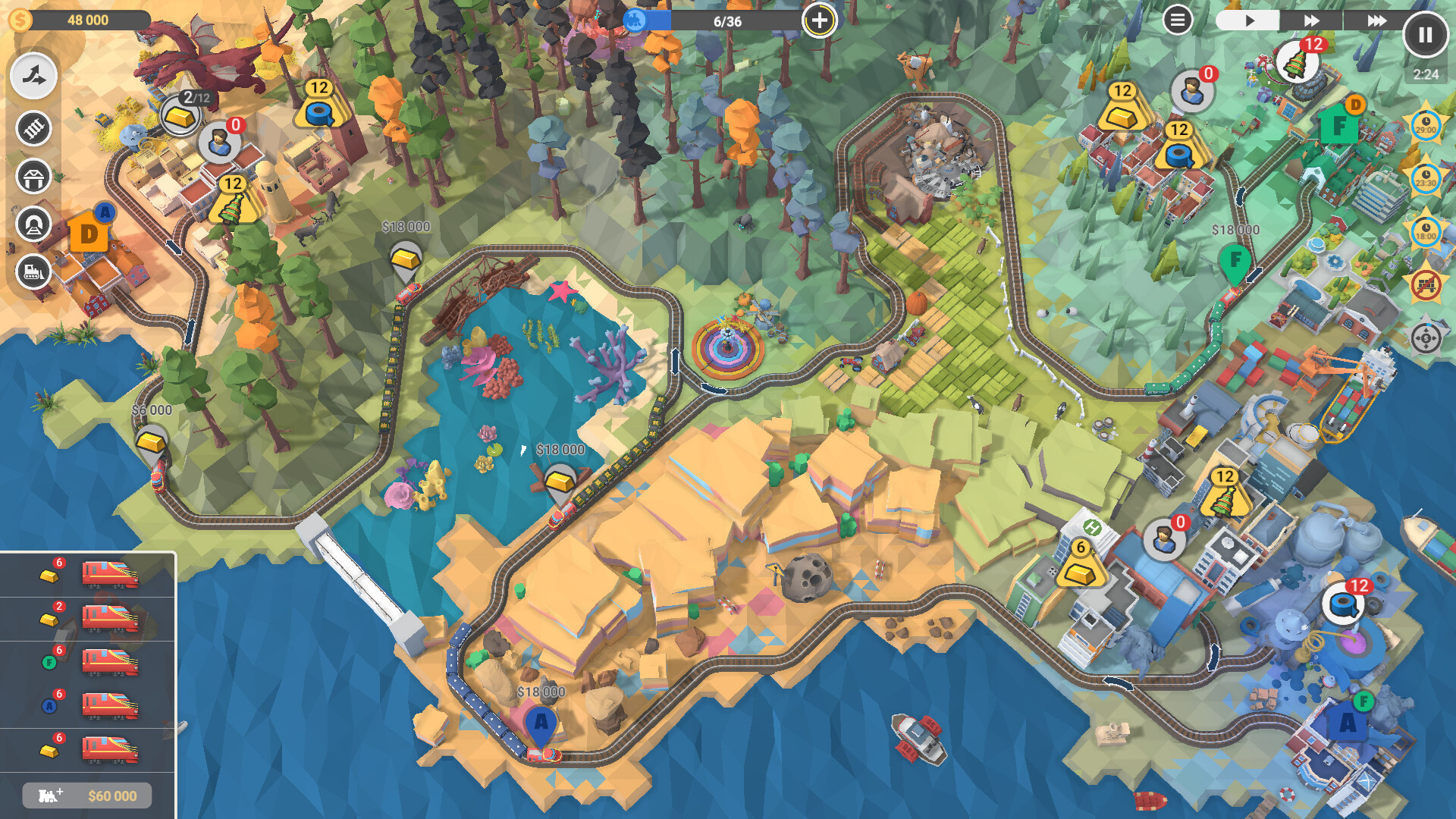 Train Valley 2: Workshop Gems - Amethyst screenshot 8