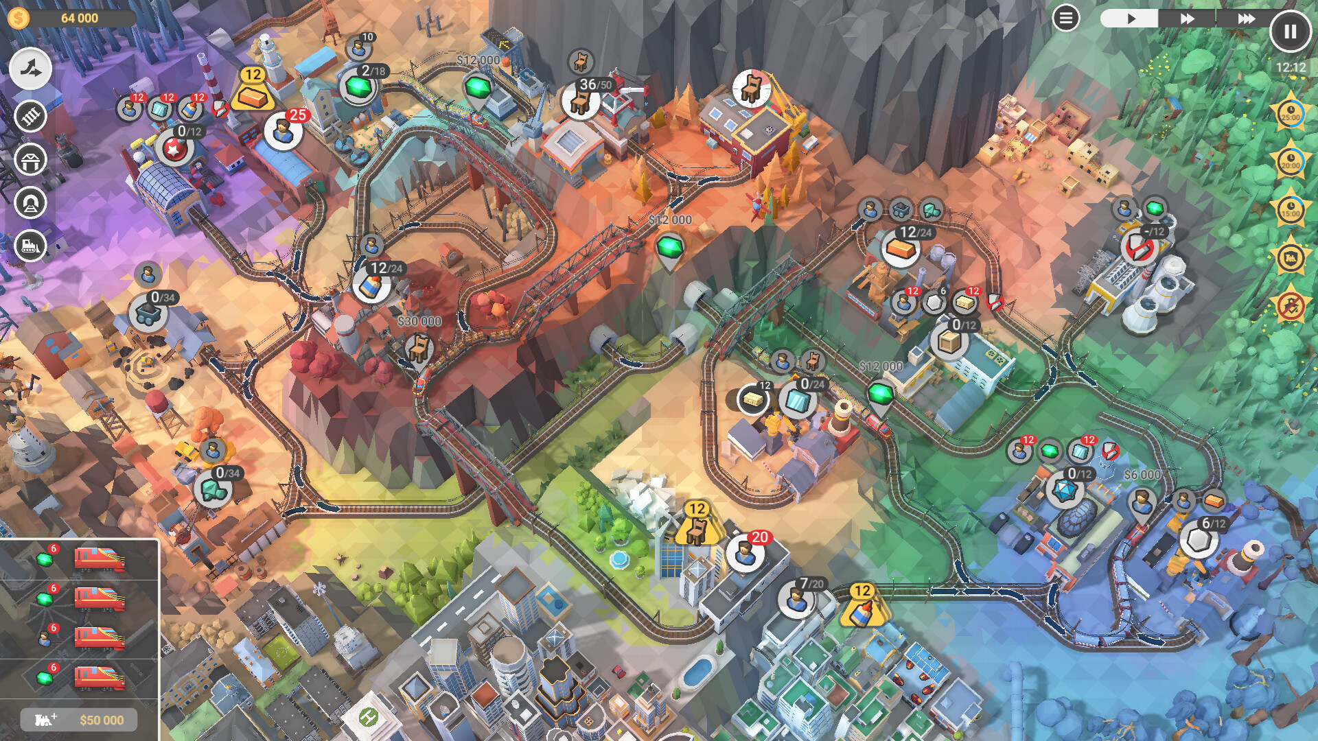 Train Valley 2: Workshop Gems - Onyx screenshot 7