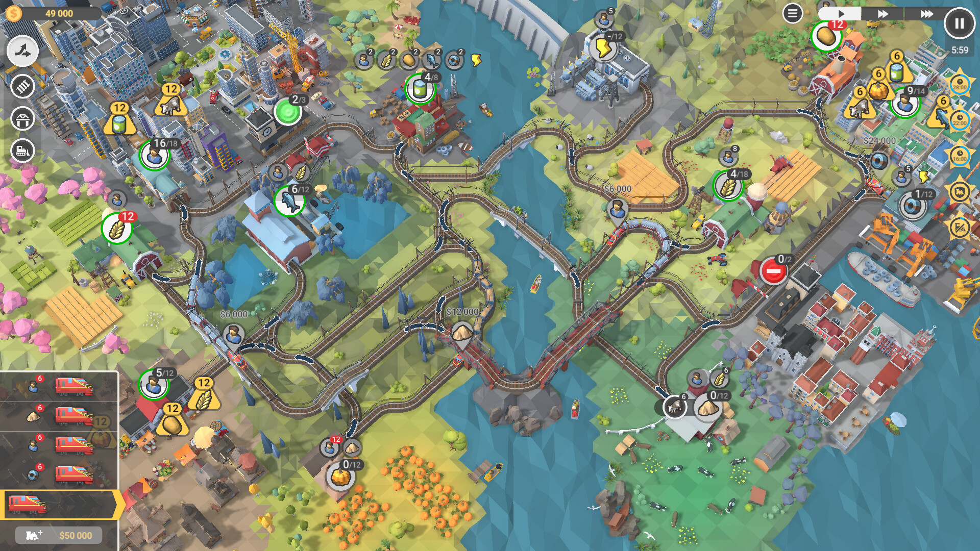Train Valley 2: Workshop Gems - Onyx screenshot 5