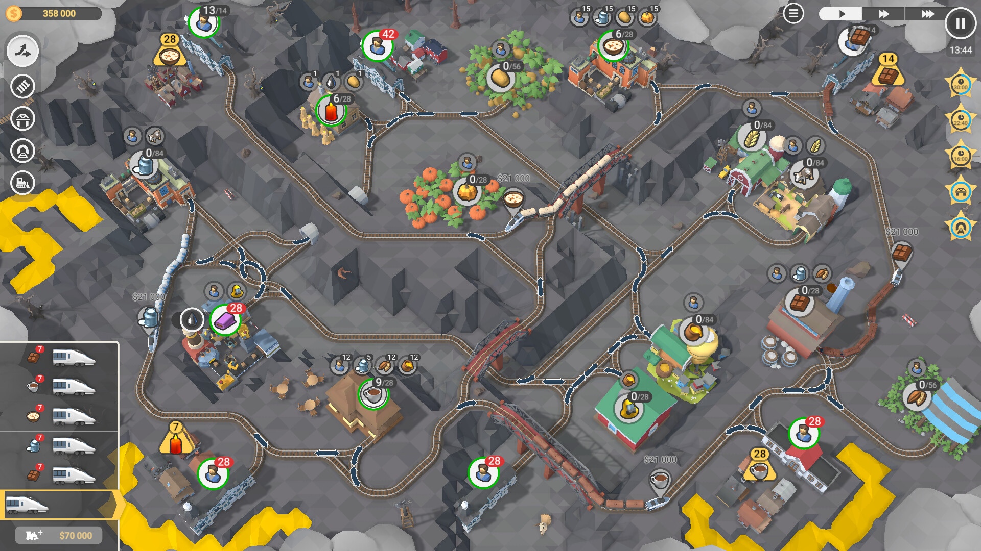 Train Valley 2: Workshop Gems - Onyx screenshot 1